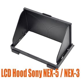 RainbowImaging LCD Pop-Up Screen Hood Cover for Sony E-Mount NEX-5 NEX-3 NEX-C3 Camera