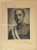 FRANCISCO FRANCO - INSCRIBED PHOTOGRAPH SIGNED - DOCUMENT 88738
