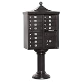 Qualarc REG-12-TALL Twelve-Door Regency Cluster Box Unit