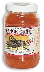 Fluker's 12 oz Orange Cube Complete Cricket Diet