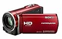 Sony HDR-CX115ER Full HD Camcorder (Flash, 25 fach optischer Zoom, 6,9 cm (2,7 Zoll) Display, EXMOR R Sensor, Touchscreen) rot