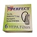 Perfect Commercial 6 Quart HEPA Certified Backpack Vacuum Cleaner Bags For Model PB1006, Part Number 15-1802.