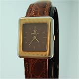 Vintage Antique watch: Omega Gold Filled, Square Dial, Unisex, 1970's by Swiss