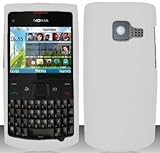 White Hard Snap On Case Cover Faceplate Protector for X2 Nokia X2-01 T-Mobi ....