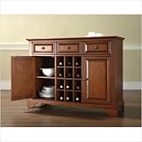IMAGE OF Crosley Furniture LaFayette Buffet Server , Sideboard Cabinet in Classic Cherry