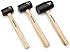 TEKTON 30508 Wood Handle Rubber Mallet Set, 3-Piece