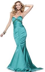 Plus Size Sexy Crystal Crystals Beaded Applique Lace Chiffon/Taffeta/Tulle Club Dress 