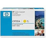 C9722A (HP 641A) Toner Cartridge, 8000 Page-Yield, Yellow