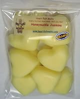HONEYSUCKLE JASMINE - Mini Hearts - 4 oz - Premium Quality, Handmade, Maximum Scented, Soy Wax Melts - by HeartFelt Melts - Scent lasts for 190+ hours