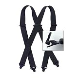 Chisco Black Sport Suspenders