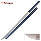 Shinwa Blue Nodachi Sword Damascus