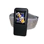 BLACK Silicone Skin Case Cover & Sports Gym Jogging Armband for Sony Walkman Video NWZ-S639 NWZ-S638 NWZS638 NWZS639 (NWZ-S639F, NWZ-S639FB, NWZ-S639FR, NWZ-S639FS, NWZ-S638F, NWZ-S638FB, NWZ-S638FR, NWZ-S638FS ) S Series Video 8GB & 16GB + Screen Protector