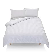 Wide Striped Seersucker Bedset