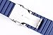 24mm Blue Silicone Rubber Sport Diver Watch Band Strap rs2405