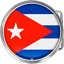 Cuba Flag Belt Buckle