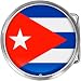 Cuba Flag Belt Buckle
