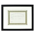 Back-Bevel Document Frame - Black