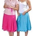 Tayberry Pink Cotton Belted Skirt