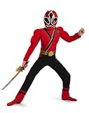 Red Ranger Samurai Classic Muscle Costume