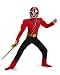 Red Ranger Samurai Classic Muscle Costume