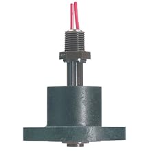 Gems Sensors 76707 Buna N Float Single Point Highly Reliable Compact Level Switch, 1-9/16" Diameter, 1/8" NPT Male, 5/8" Actuation Level