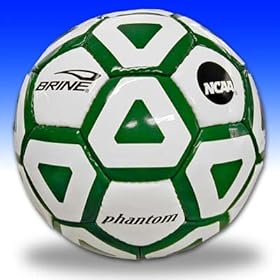 BRINE BC145 FOREST GREEN/WHITE SIZE 5 PHANTOM SOCCERBALL NFHS/NCAA