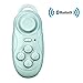 SUNNYPEAK Wireless Bluetooth Gamepad Remote Controller Compatible with 3D VR Glasses Google Cardboard Selfie Camera Shutter Wireless Mouse Music Player iPhone iPad Ebook Tablet PC TV (White)