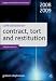 Core Statutes on Contract, Tort and Restitution 2008-09 (Palgrave Macmillan Core Statutes)