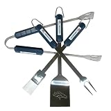 Siskiyou Sports  Denver Broncos 4 pc NFL BBQ Set