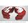 Accuform Signs KDD474 StopOut Gate Valve Lockout, Fits Valve Handle Diameter 10" - 13", Red