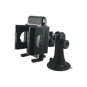 Universal Car Mount Holder for GPS / PDA / Cell phone / Ipod / MP3 Player Mounting on Windshield, Dash, or AC Vent