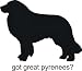 Got great pyrenees - Removeavle Vinyl Wall Decal - Selected Color: Baby Blue - Want different color ? select from 24 colors in