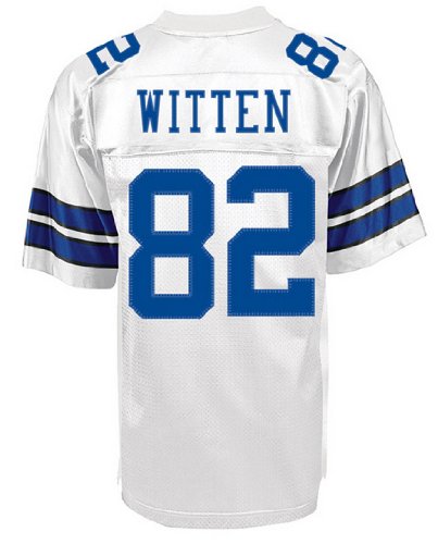 NFL Jerseys Dallas Cowboys #82 Witten White Authentic Football Jersey Size 48-56 (Please Select the Size When You Order, Can Do Drop Shipping)