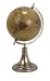 Large Pewter Finish Executive Style Desktop Globe 15"