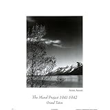 Ansel Adams (Grand Teton Park) Art Print Poster - 16x20