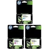 HP Genuine 920XL Cartridges – 3-Pack- Cyan/Magenta/Yellow for $37.66 + Shipping HP Genuine 920XL Cartridges – 3-Pack- Cyan/Magenta/Yellow for $37.66 + Shipping