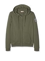 Napapijri Sudadera con Cierre Beland (Verde)