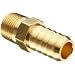 Parker 8-6 B2HF-B Brass Barbed Connector To Male Pipe 1/2" Hose Barb 3/8" Male NPT