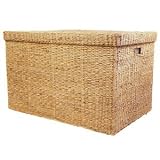 Medium Marlow Wicker Natural Storage Trunk / Hamper