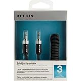 Car Stereo Cable 3' Coiled