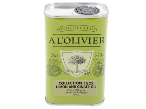Lemon and Ginger Infused Olive Oil By A L