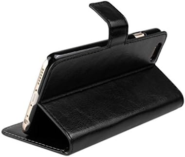 Iphone 6 (4.7") Fashion Wallet Case With Card Holder And Stand By iSavv (Black)