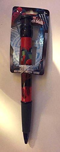 Spiderman Jumbo Pen 11 Inches! Marvel Comics 2012 Tri-coastal Design NYC Ages 5 & up