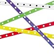 CitiRibbon Mercedes (White Dot Satin) 1/8" (30 - 100 yds)