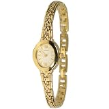 Ladies Sekonda slim gold plated bracelet watch