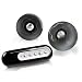 Coby MP20016-1G MP3 Player with 1 GB Flash Memory and Stereo Speaker System - Black