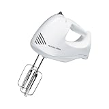 Kitchen & Housewares : Proctor Silex 62535 Bowl Rest 5-Speed Mixer, White