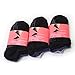 truactivewear Women's Pilates No-slip Yoga Socks For Barre, Black/Slate/Grey, 9-11