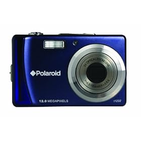 Polaroid CTA-1232M 12.0 Megapixel Digital Camera with 3.0-inch LCD Display (Midnight Blue) by 