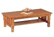 Mission Oak Coffee Table By Coaster Furniture